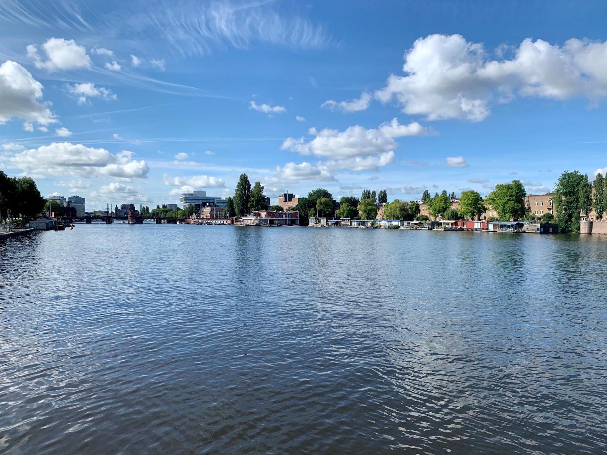 Houseboat In Amsterdam