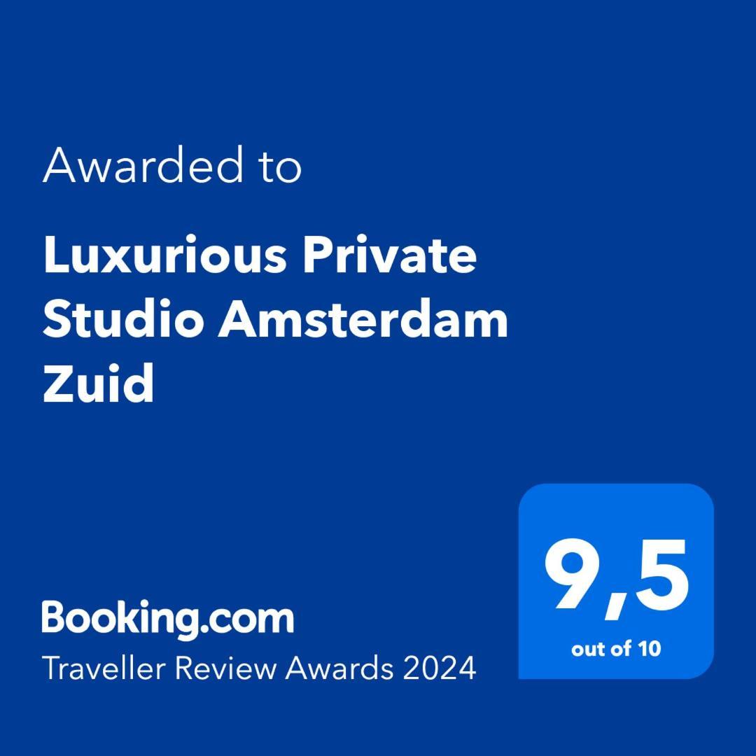 Apartment Luxurious Private Zuid Amsterdam