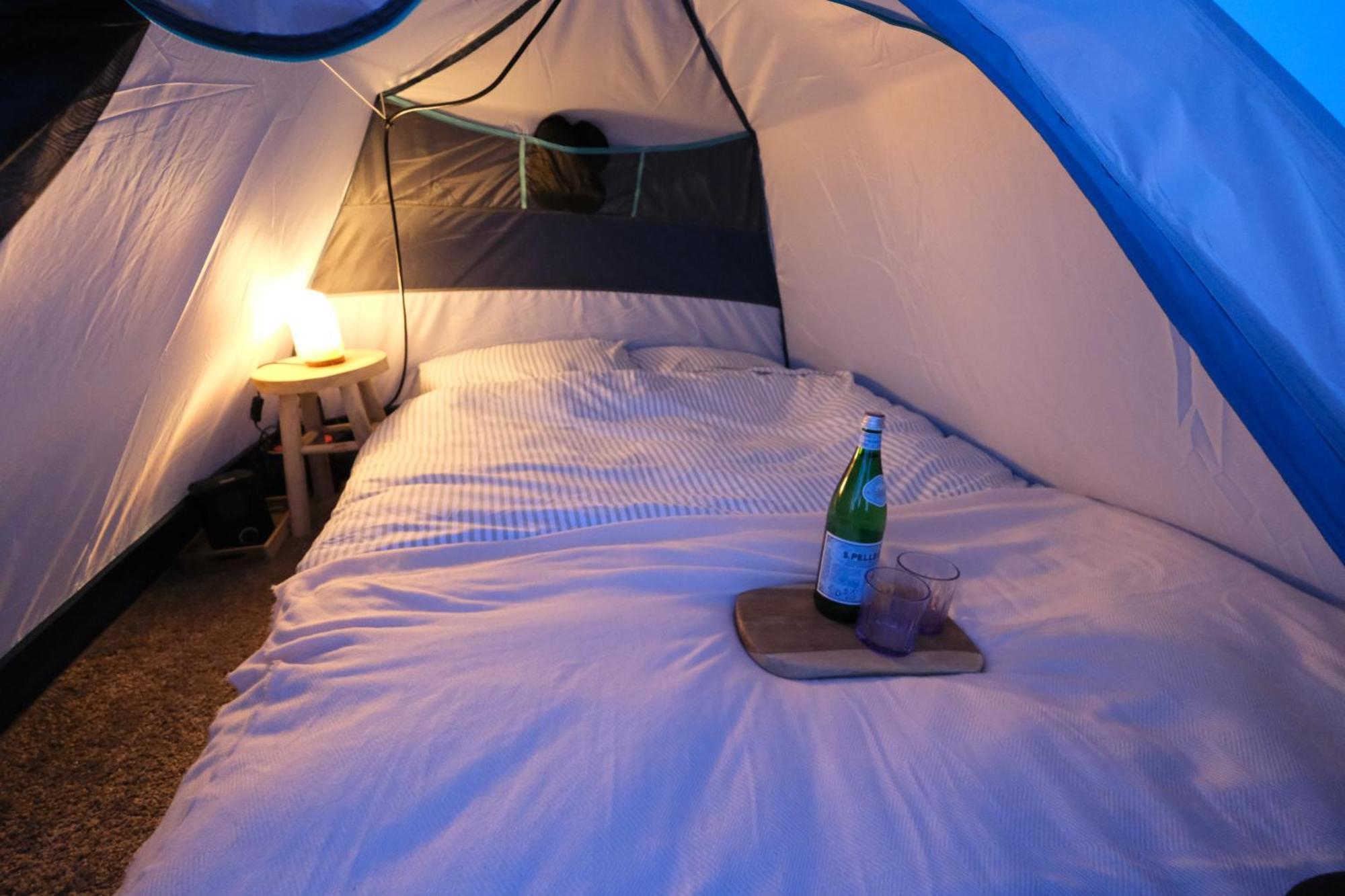 It's A Tent - On A Boat! Luxe tent *