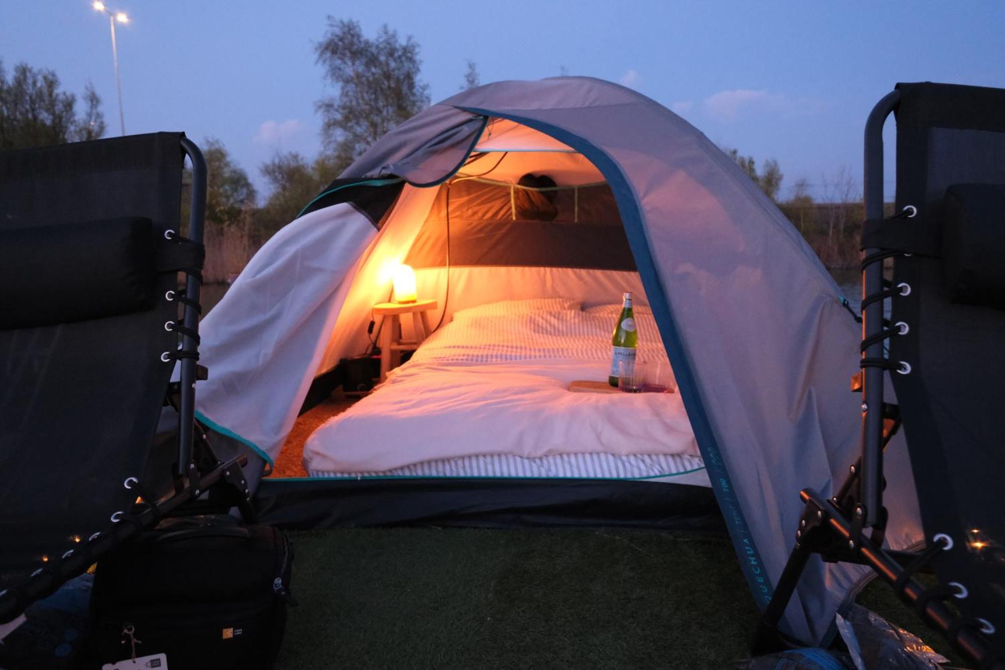 It's A Tent - On A Boat! Luxe tent *