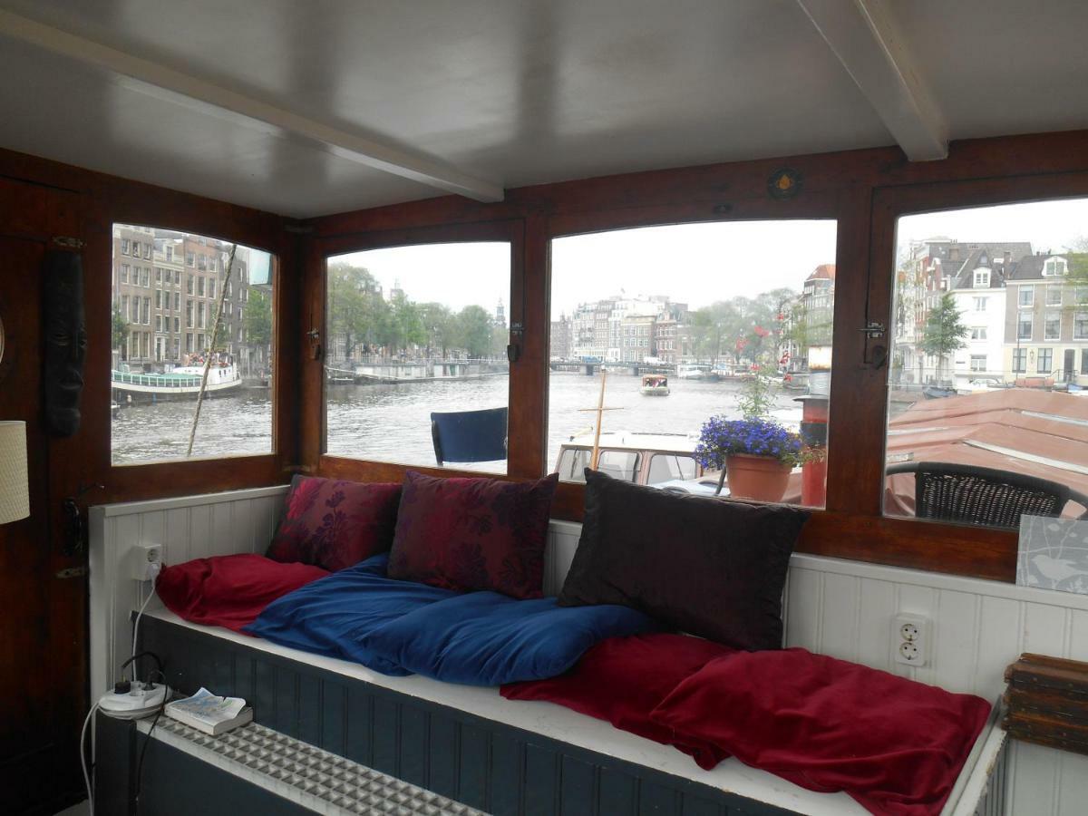 Waterloo Square River Vieuw Houseboat Amsterdam