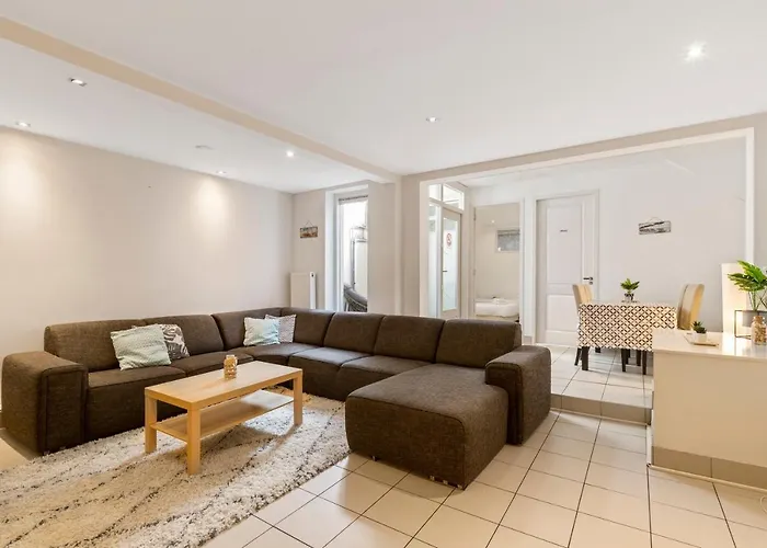 Spacious Apartment In City Center With Private Patio