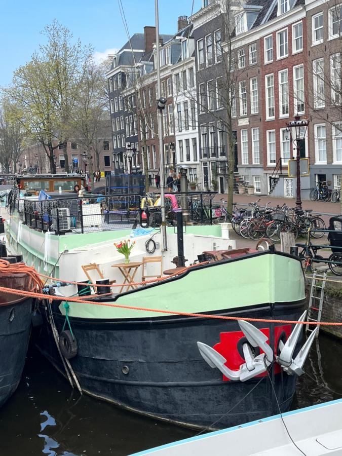 Skinny Bridge Houseboat Amstel View Amsterdam