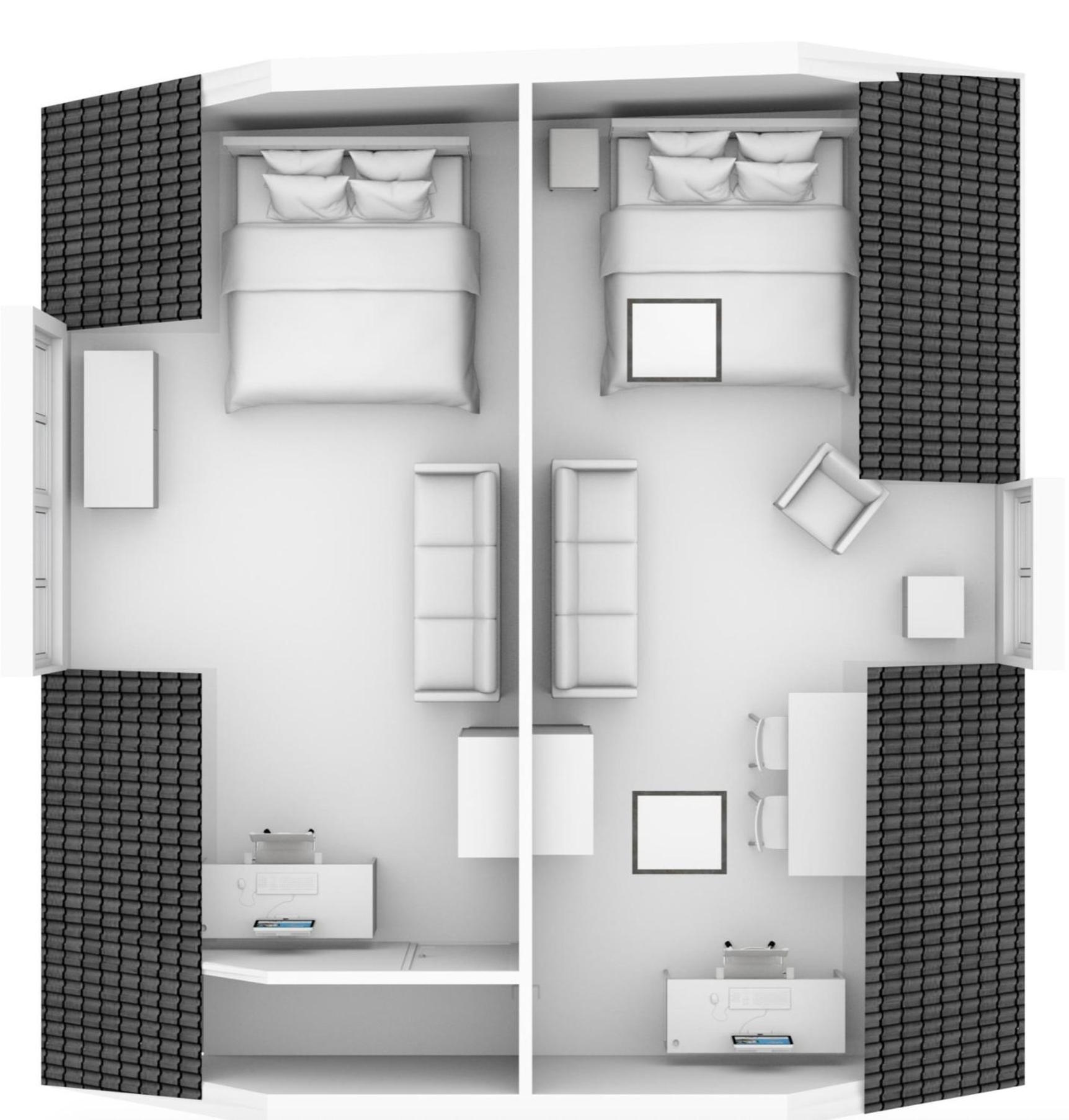2 For 4 Pax In Monument On 3rd Floor Accommodatie bij particulieren Amsterdam