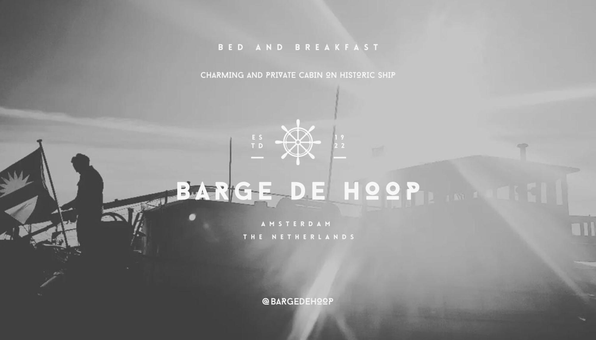 Bed & Breakfast Charmante Kapiteinshut Op Historisch Schip De Hoop Amsterdam