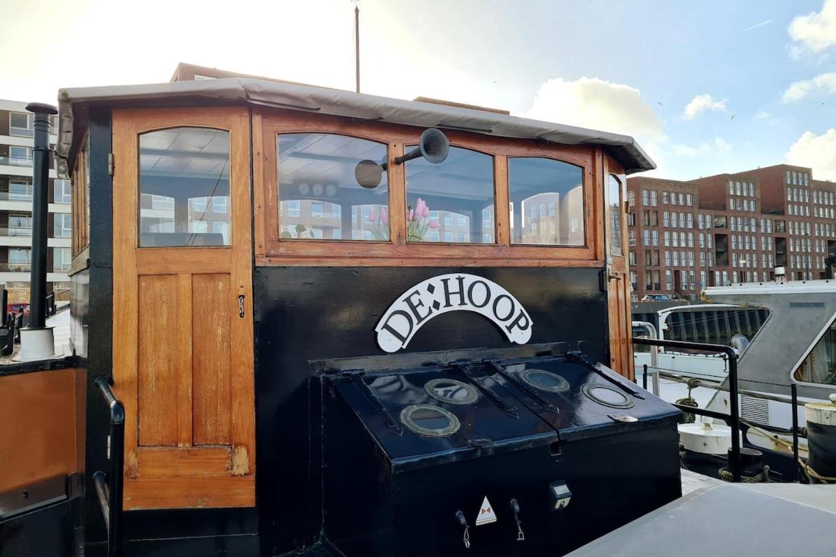 Charmante Kapiteinshut Op Historisch Schip De Hoop Bed & Breakfast Amsterdam