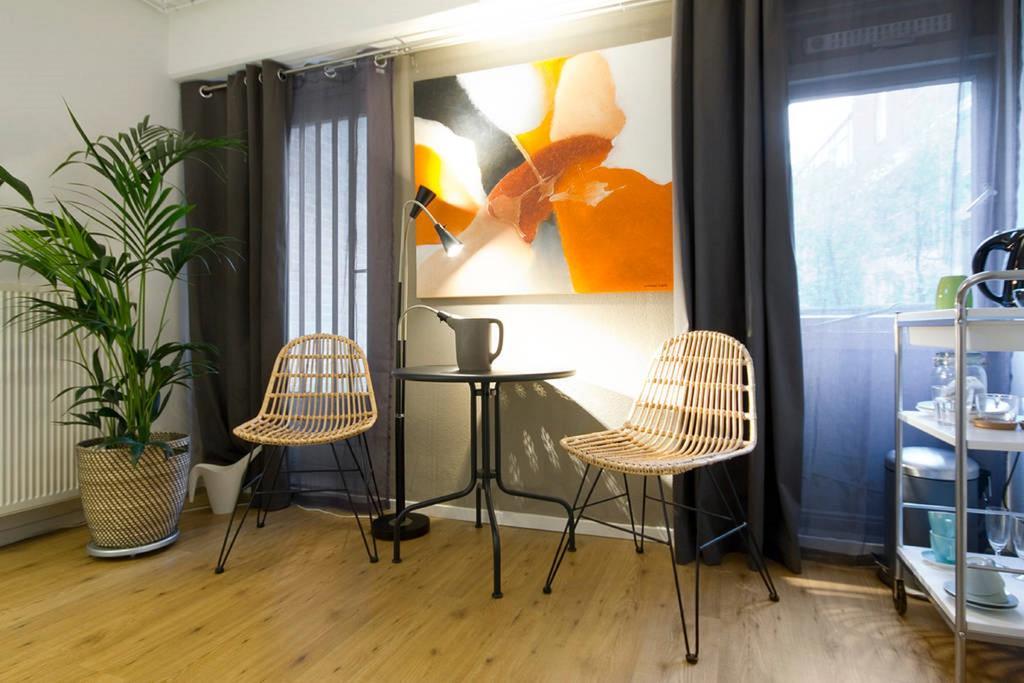 Privatunterkunft Delightful Studio In The Center Of